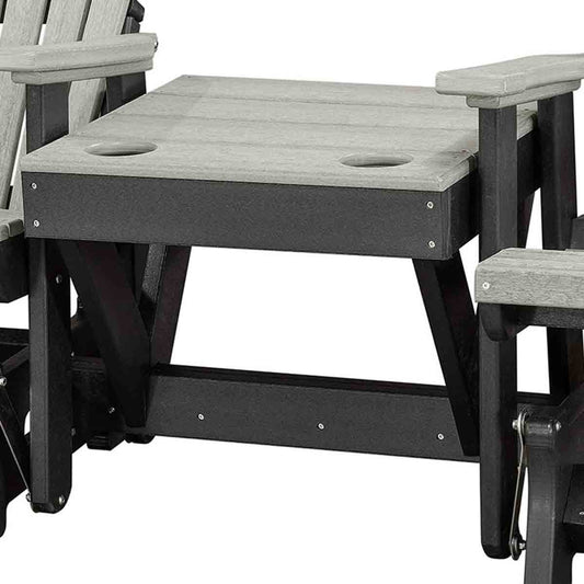 Kingston Center Table - Gray & Black