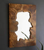 Live Edge Teak Mirror