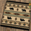 Wampum Bears Rug - 8 Ft. Square