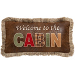 Cabin Welcome Pillow