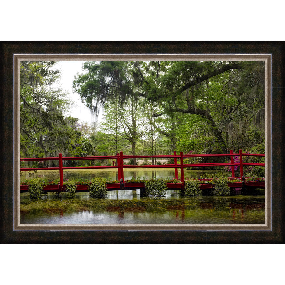 Color in the Countryside Framed Print