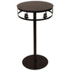 Iron Band of Double Trees Drink Table