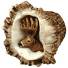 Deer Burr Cabinet Knob - Whitetail Deer - Set of 2