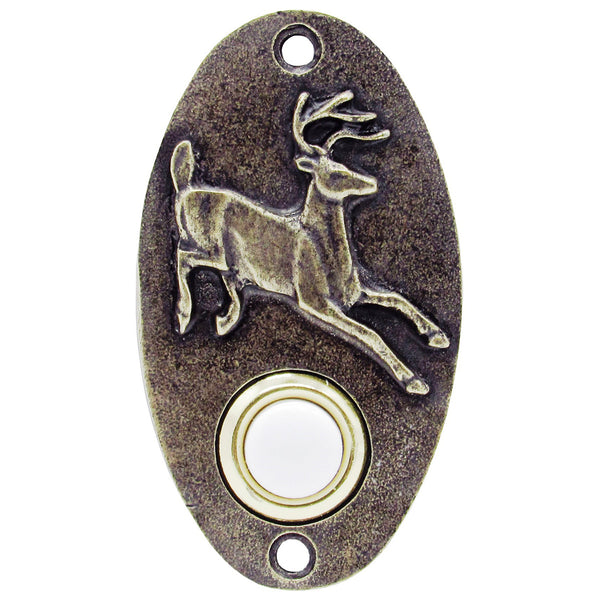 Bounding Buck Oval Doorbell