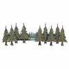 Pine Tree Forest Metal Wall Art