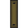 Bear Refuge Sage Rug - 2 x 8