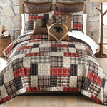 Dakota Plaid Quilt Bed Set - King/Cal King
