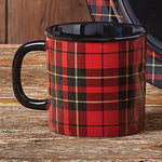 Lumberjack Plaid Mugs - Set of 4