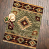 Whiskey River Sage Rug - 3 x 4