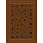 Cowboy Brands Dark Rug - 8 x 11