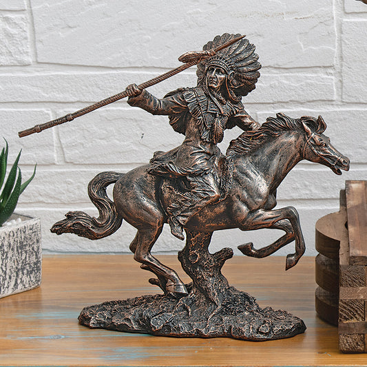 Tribal Warrior Sculpture