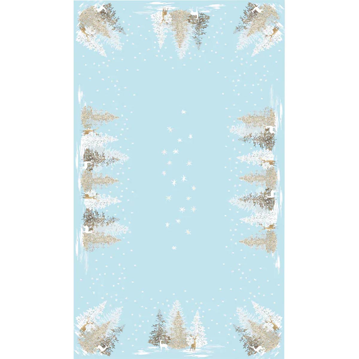Woodland Snow Tablecloth - 120 Inch - OUT OF STOCK UNTIL 08/19/2026