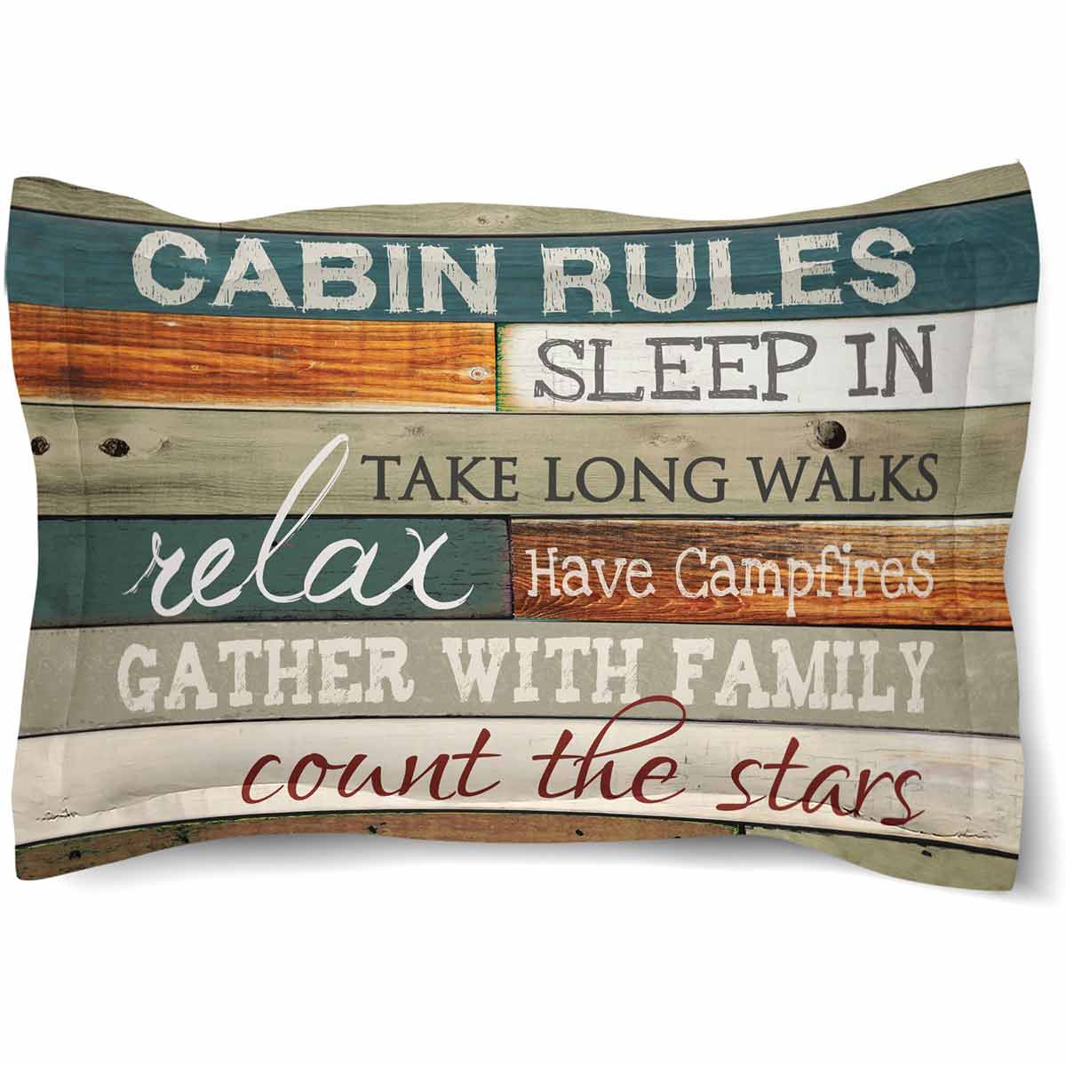 Cabin Getaway Comforter Standard Sham