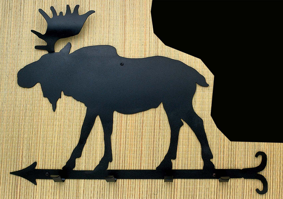 Moose Rack Design Majestic Moose Coat Rack | Black Forest Decor