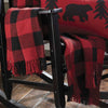 Red Buffalo Check Throw