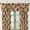 Pinecone Ridge Lined Valance