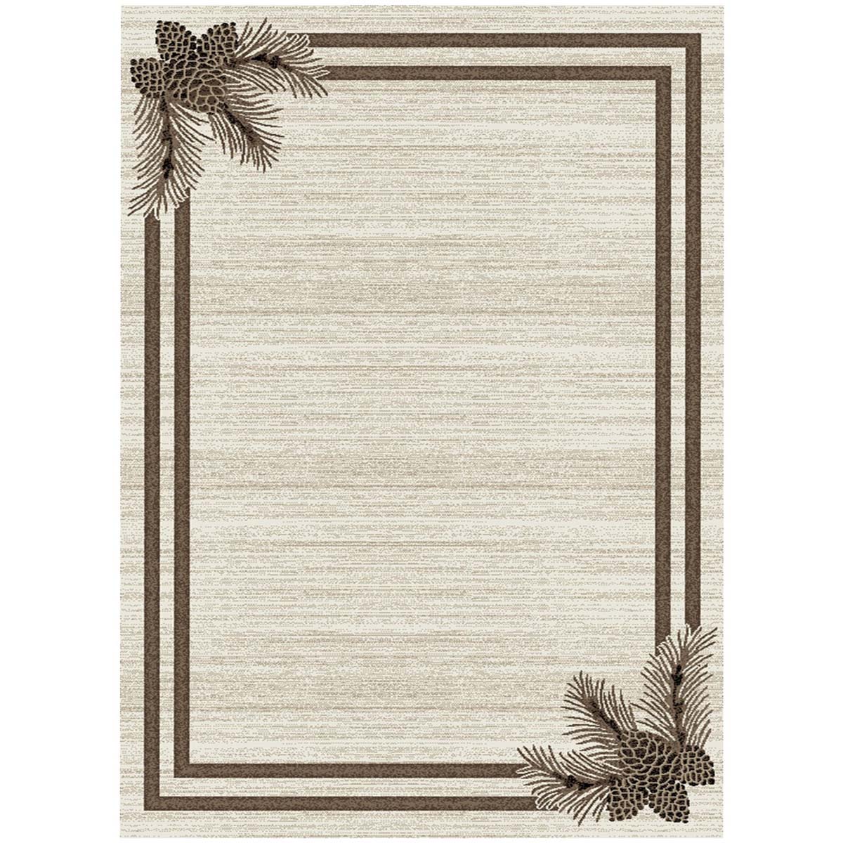 Pinecrest Border Rug - 2 x 3