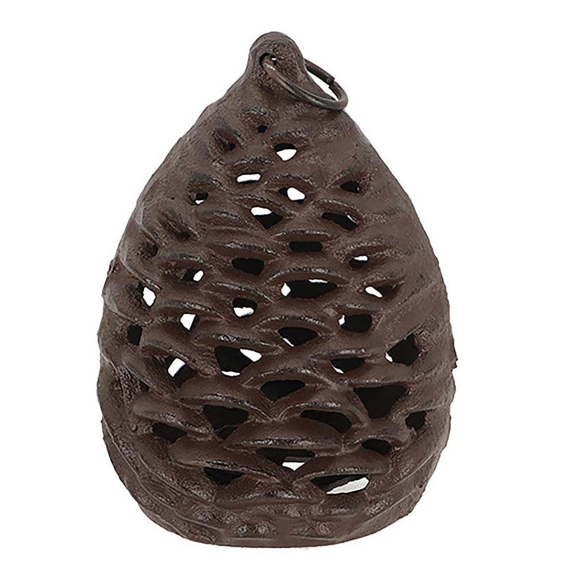 Iron Pinecone Votive Lantern - Large