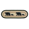 Mama Black Bear & Cub Braided Jute Stair Tread - Set of 2 - SALE