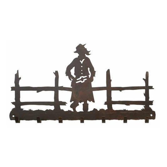 Cowgirl Key Chain Holder