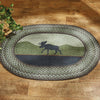 Braided Moose Rug