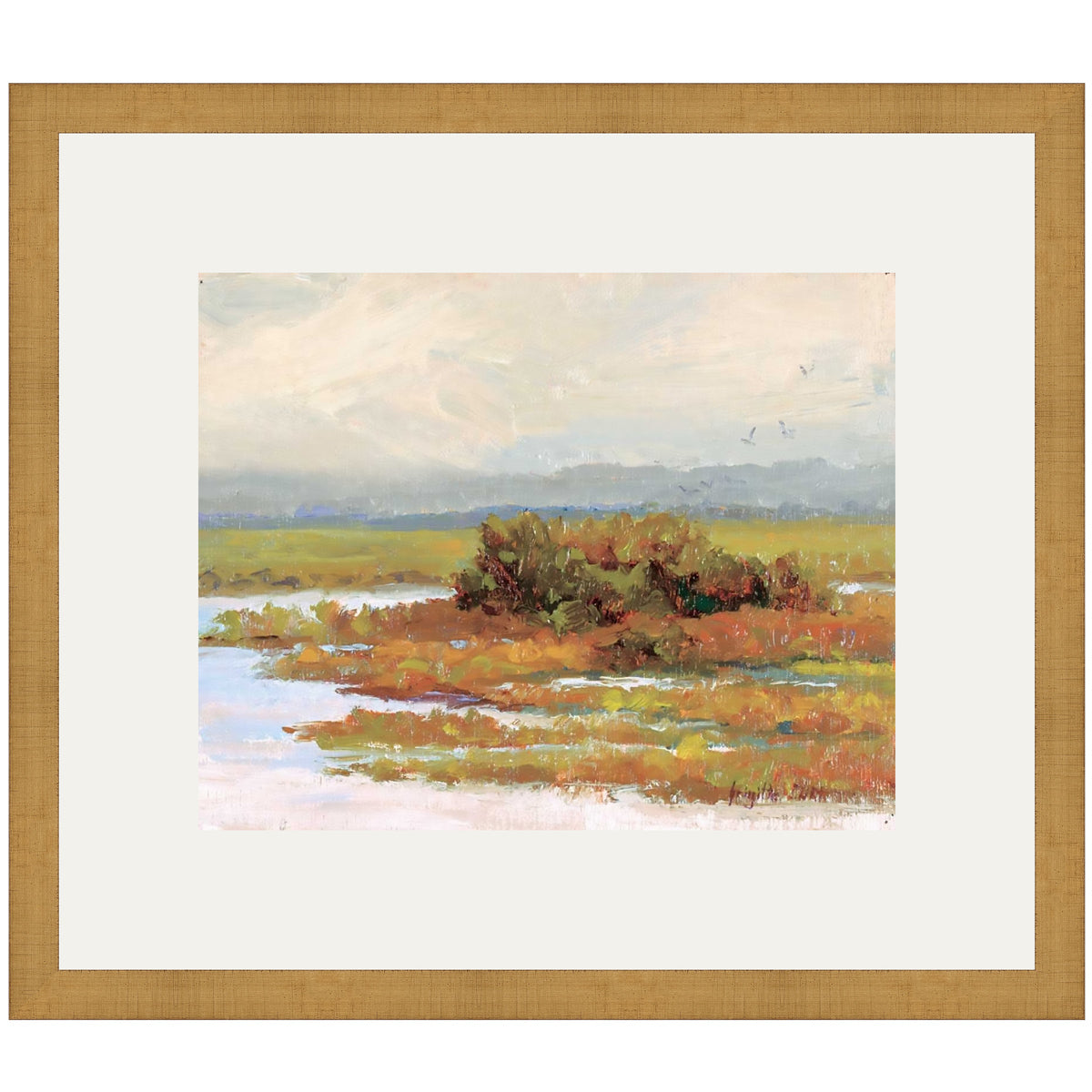Canyon Riverbank II Canvas Art