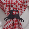 Holiday Deer Napkin Rings - Set of 4