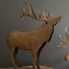 Highland Elk Metal Sculpture