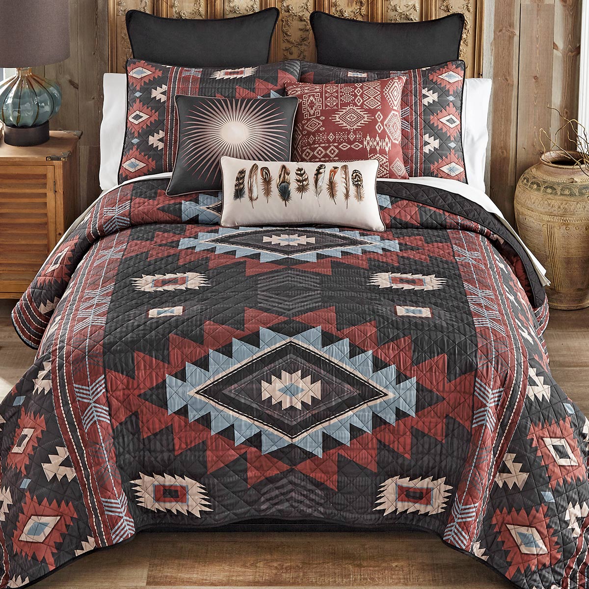 Mesa Mirage Quilt Bed Set - King - CLEARANCE