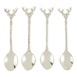 Antler Charm Spoons - Set of 4