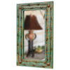 Turquoise Barbed Wire Mirror