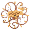 Designer Moose Wall Clock