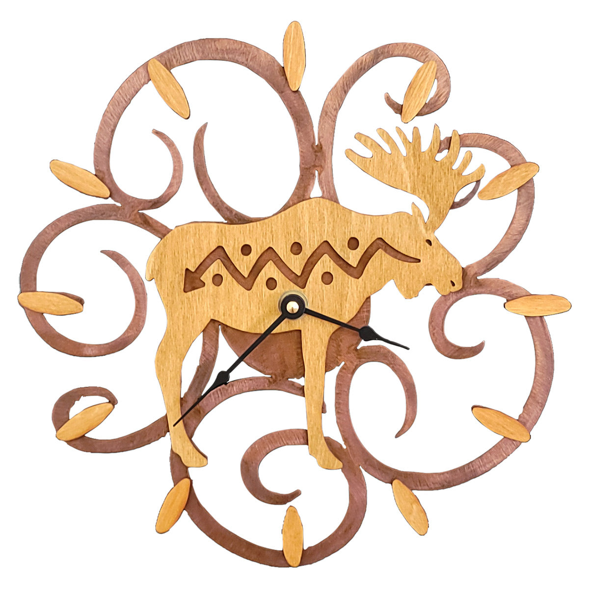 Designer Moose Wall Clock