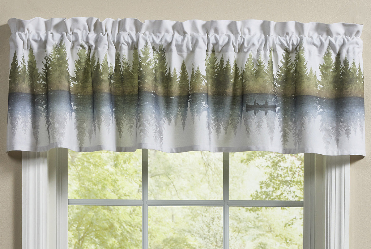 Tranquil Lake Valance- SALE