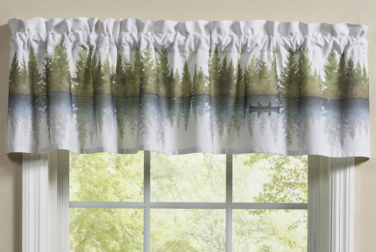Tranquil Lake Valance- SALE