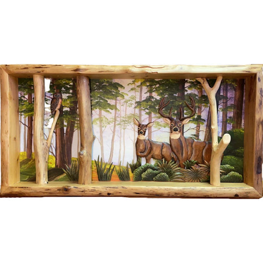 Forest Trio Wood Wall Art - OUT OF STOCK UNTIL 06/23/2026