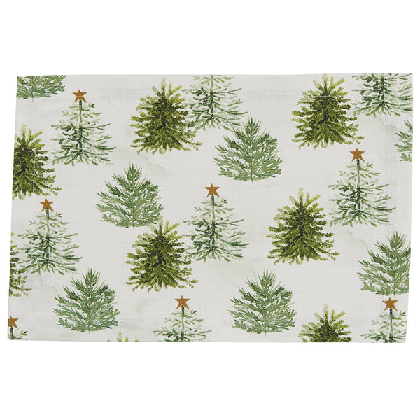 Christmas Trees Placemats - Set of 4 - OUT OF STOCK UNTIL 06/26/2026