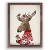 Deck the Antlers Framed Wall Art