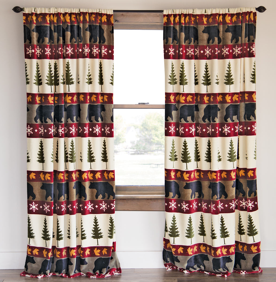 Bear Valley Plush Drapes
