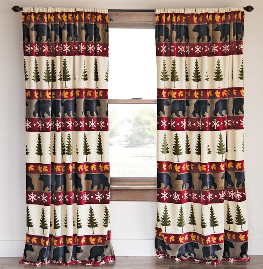 Bear Valley Plush Drapes
