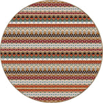 Aztec Hues Rug - 8 Ft. Round