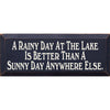 Lakeside Rainy Day Wall Art