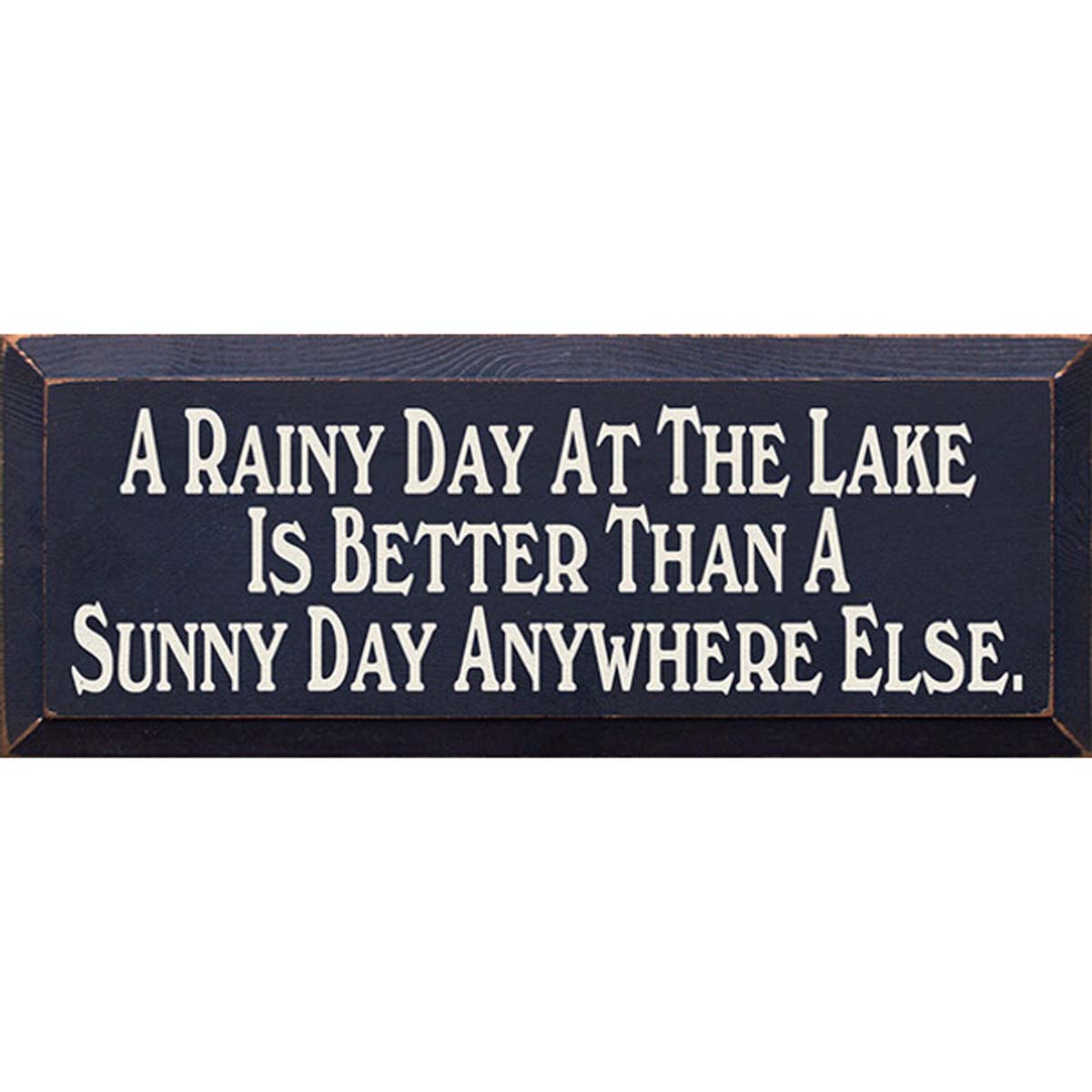 Lakeside Rainy Day Wall Art