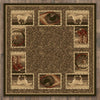 Western Home Rug - 11 Ft. Square