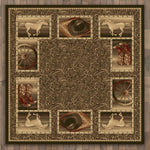 Western Home Rug - 11 Ft. Square