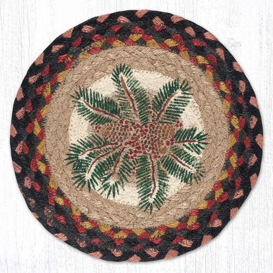 Pine Brush Trivets - Set of 3