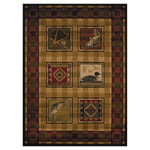 Tribal Huntsman Rug - 5 x 8