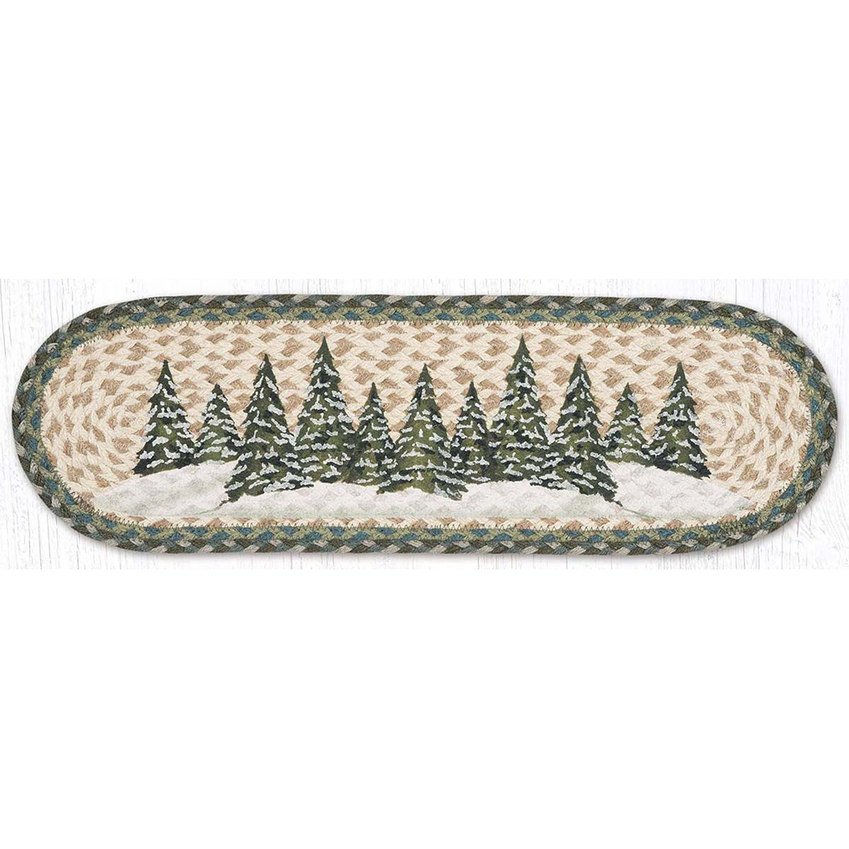 Winter Grove Oval Stair Treads - Set of 2