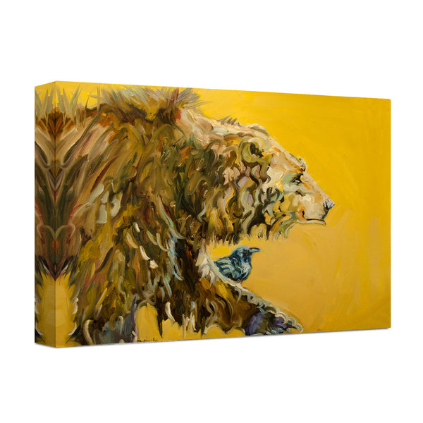 Bear Portrait Wrapped Canvas