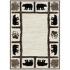 Midnight Grizzly Rug Collection